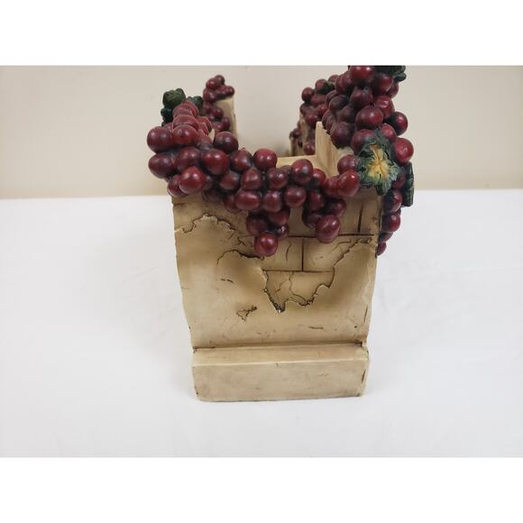 Touch of Class Vineyard Grape Harvest Candleholders Decor Centerpiece RARE - Picture 6 of 10